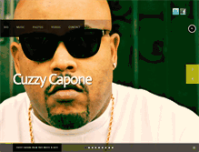 Tablet Screenshot of cuzzycapone.com